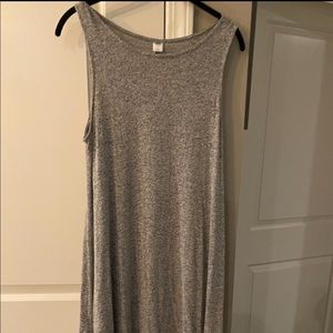 Grey tank dress